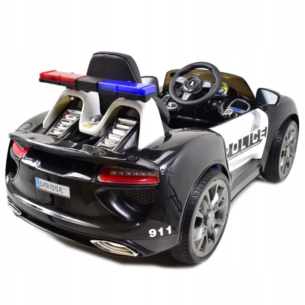 POLICYJNE AUTO POŚCIGOWE - KOGUTY, MEGAFON, SYRENY - 8114299119