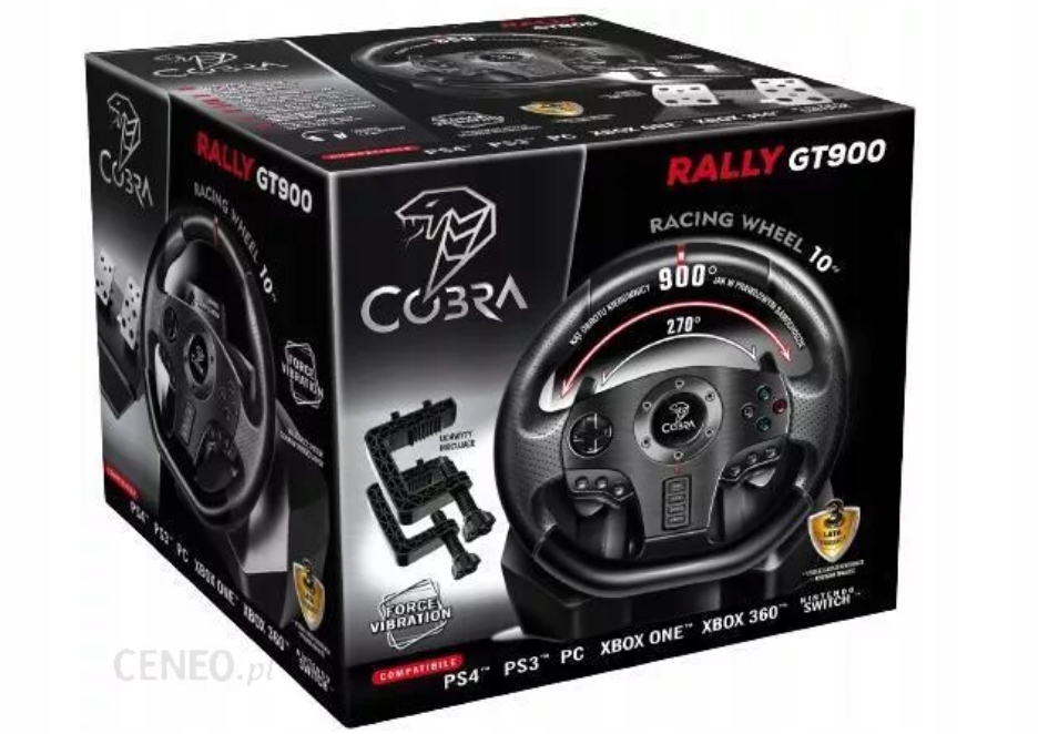 KOMPLET Cobra rally gt 900 +stojak wheel stand pro