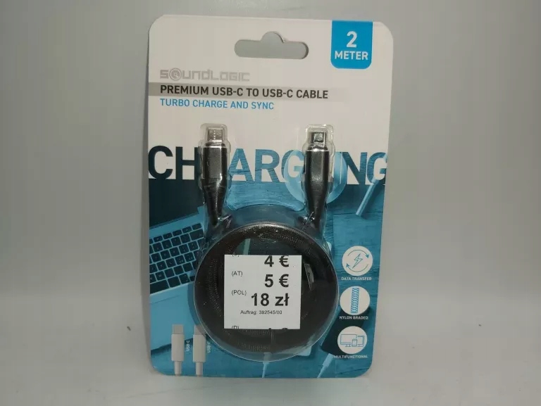 KABEL USB C NA USB C SOUNDLOGIC 2 METRY