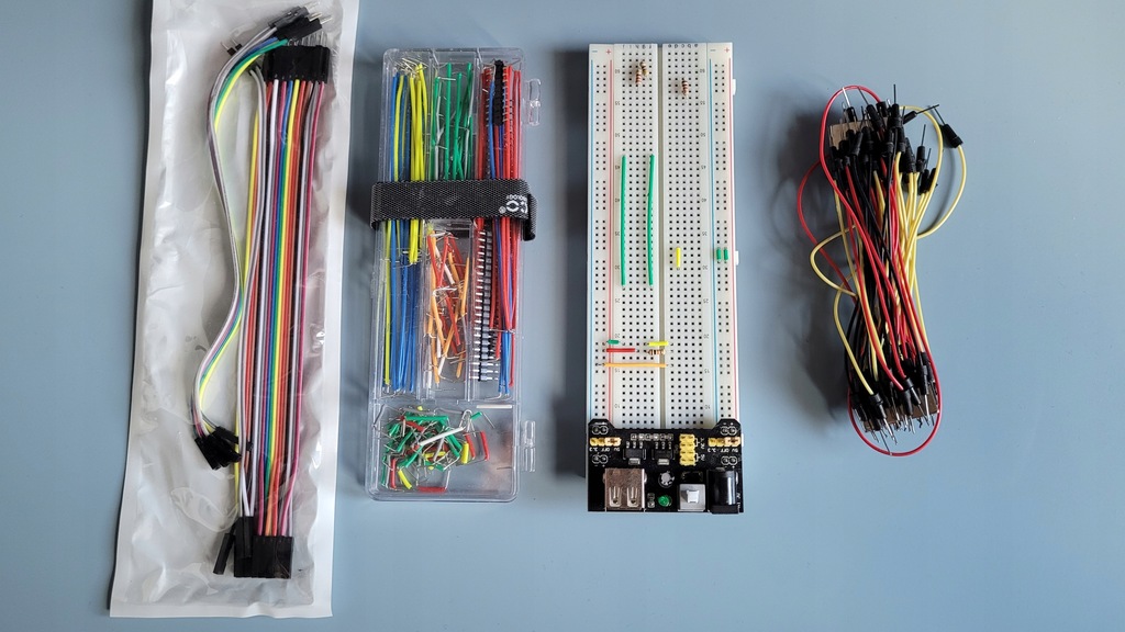 Zestaw elementów elektronicznych dla Arduino