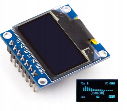 Wyświetlacz OLED SPI Niebieski Arduino 1,3'' 7Pin