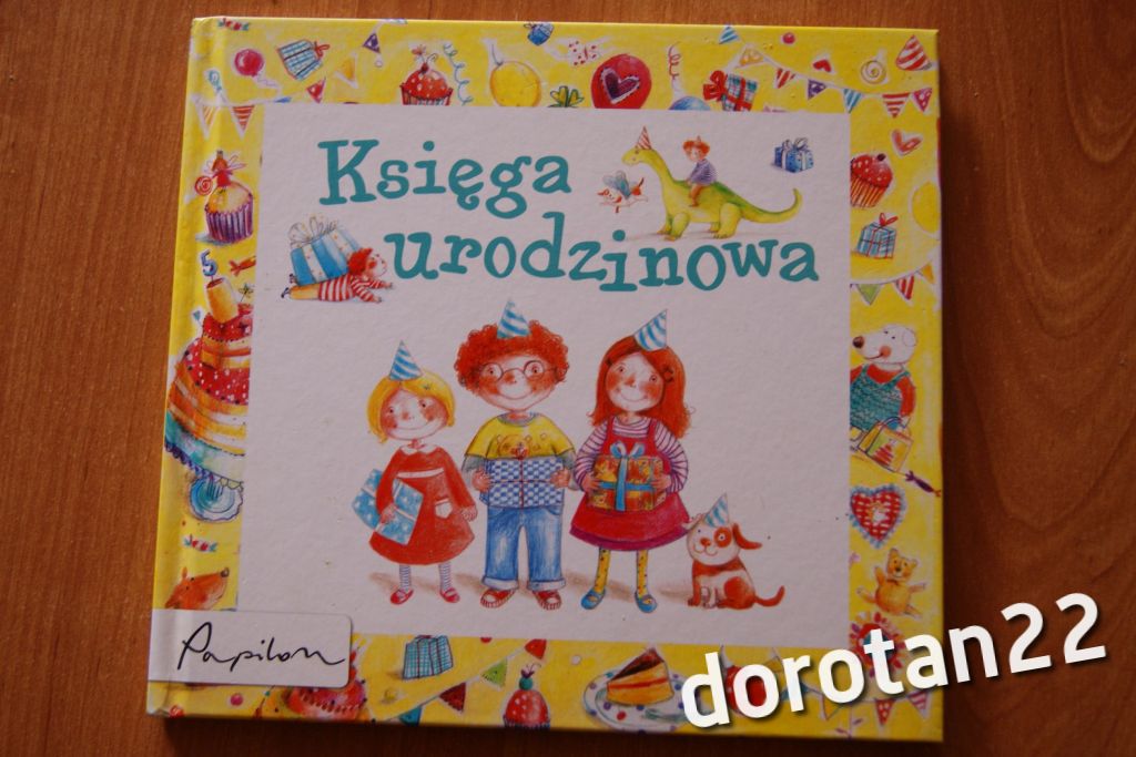 Księga urodzinowa Dorota Skwark