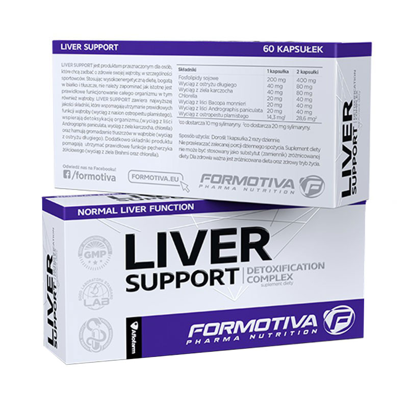 FORMOTIVA Liver Support 60caps WATROBA OSLONA