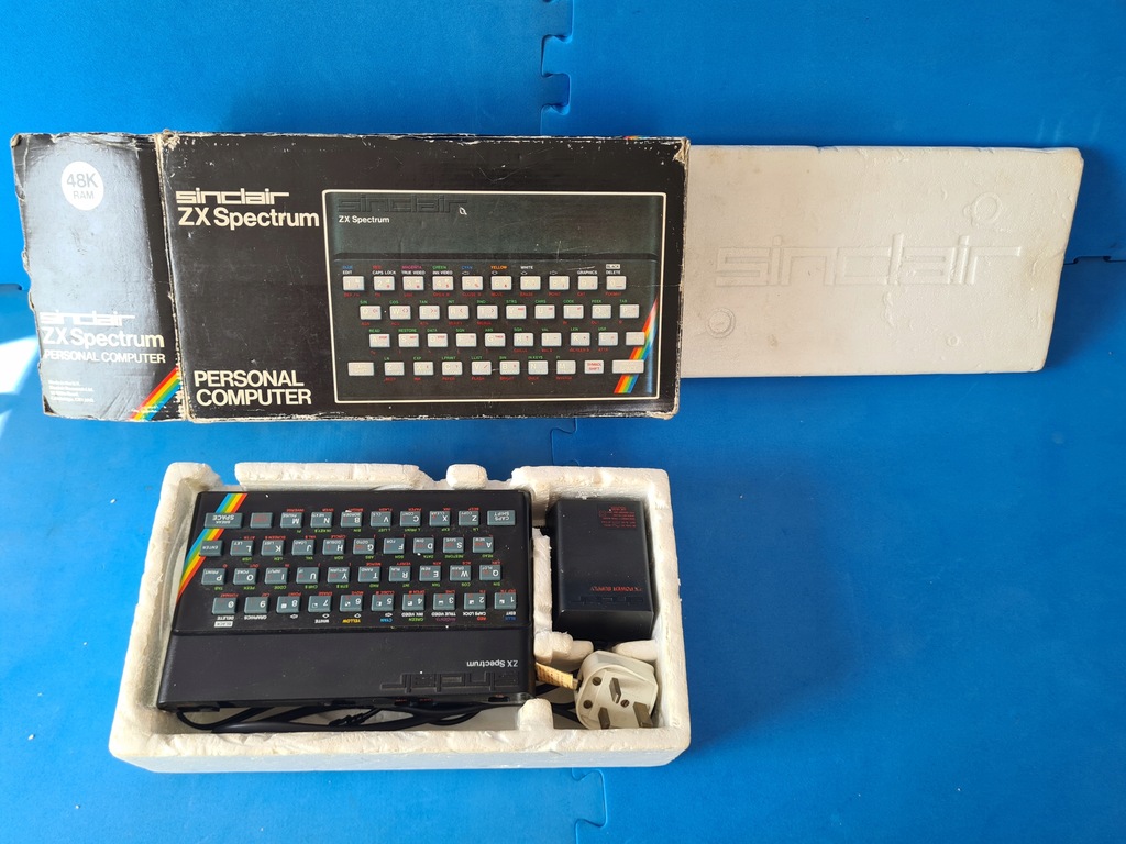 Sinclair spectrum zx Karton