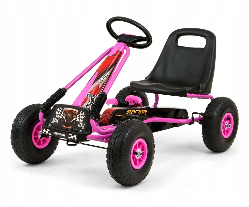 GOKART DLA DZIECKA DZIECIĘCY na pedały Thor Pink