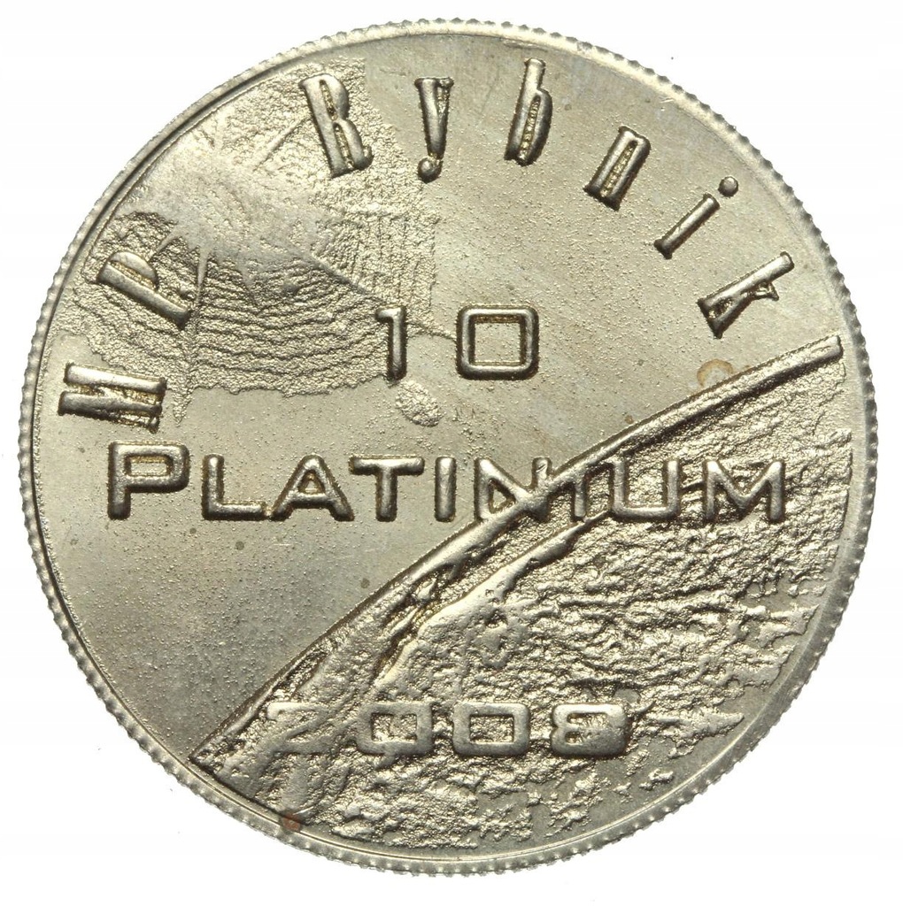 MPD Rybnik - moneta - 10 Platinium 2008 - 1