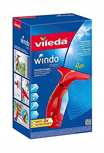 Vileda Windomatic Odkurzacz do Okien, Plastik,