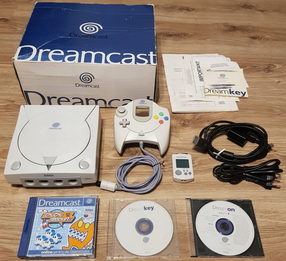 Konsola Sega Dreamcast Box + Gra