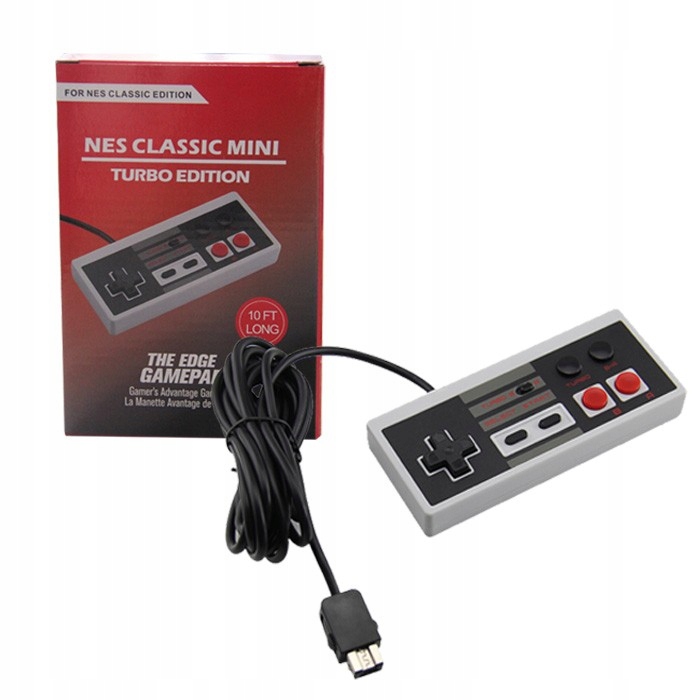 Kontroler pad Turbo 3m Nintendo NES Mini Classic E