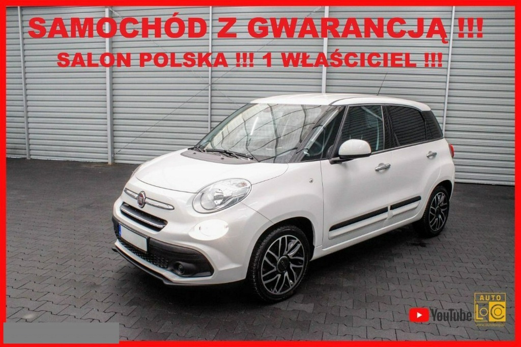 Fiat 500L Salon PL + 1 Właściciel + 100% Serwis