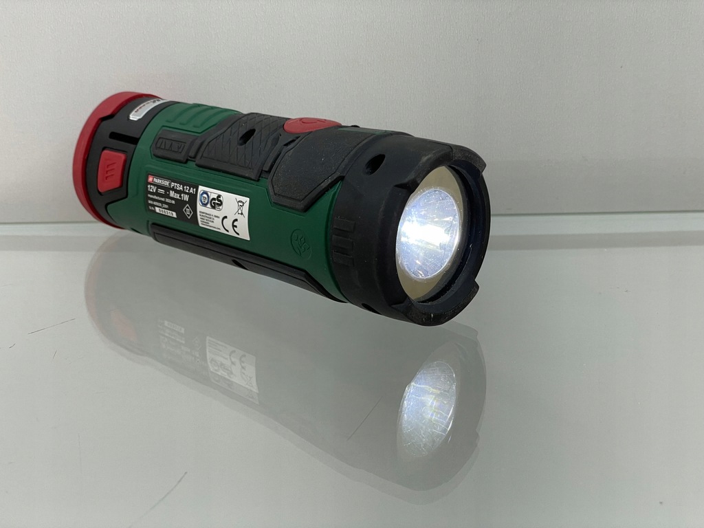 Akumulatorowa Lampa LED PARKSIDE PTSA 12 A1 + akumulator