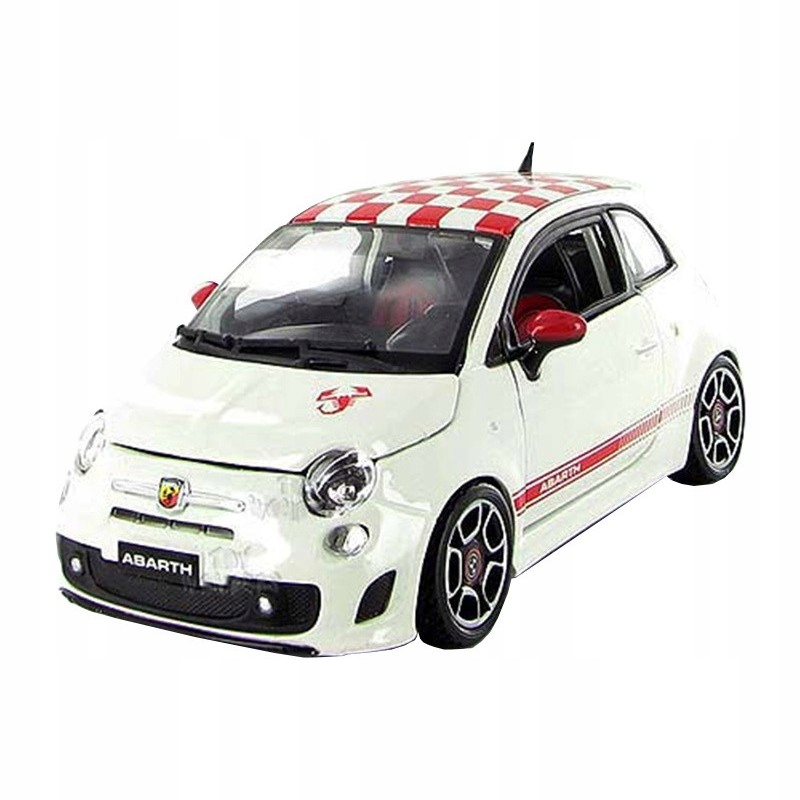 Amazon.co.jp: Pinko 1/43 FIAT 500 ABARTH CLIENTI colre/ROSSO