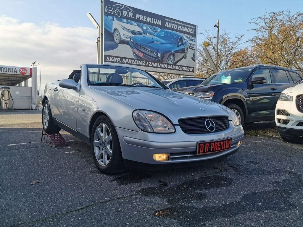 Mercedes SLK 230 2.3 Kompressor 193 KM, Skóra, 16