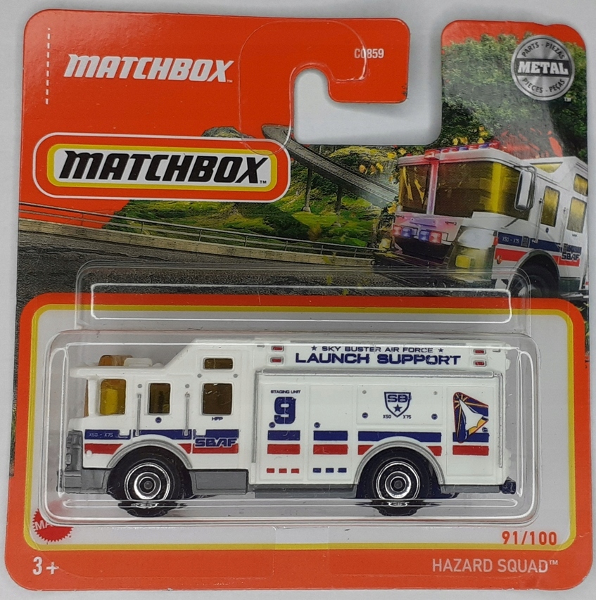 Samochód resorak Matchbox Hazard Squad 91/100