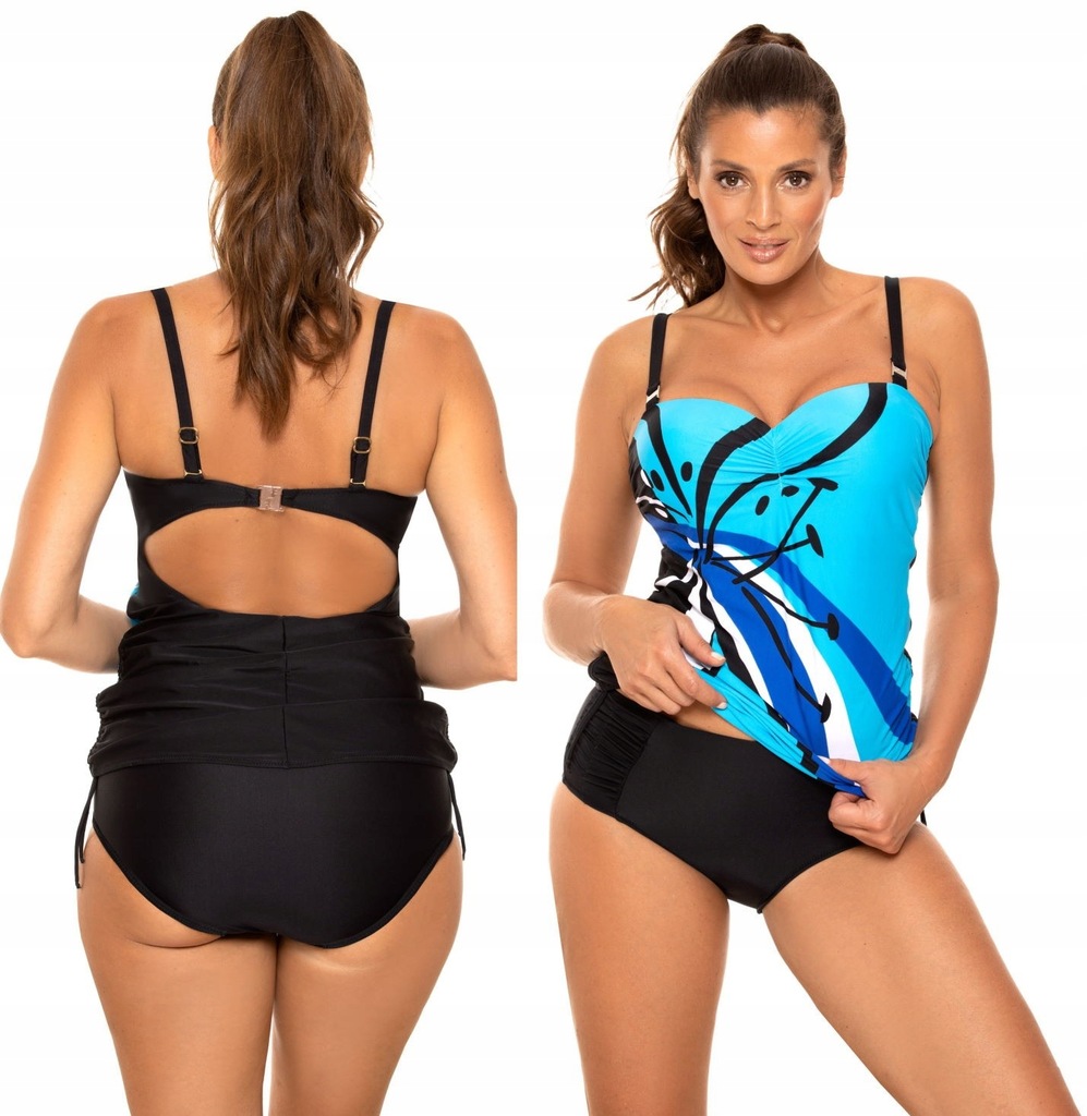Kostium kąpielowy M-639/1 strój tankini push-up 46