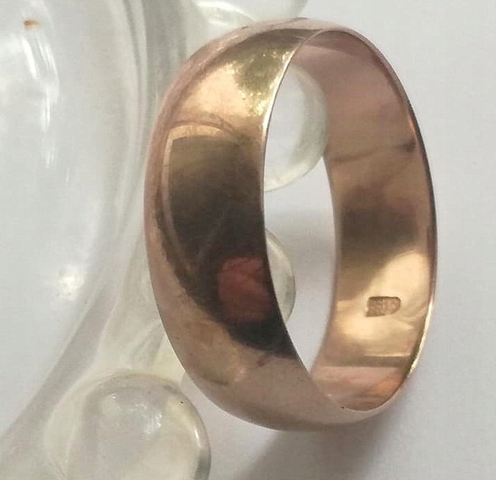 ZŁOTA OBRĄCZKA RUSKIE ZŁOTO 4,70 gram 10956881947 oficjalne