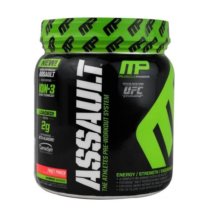 MUSCLE PHARM Assault 435 gram ODBIÓR OSOBISTY