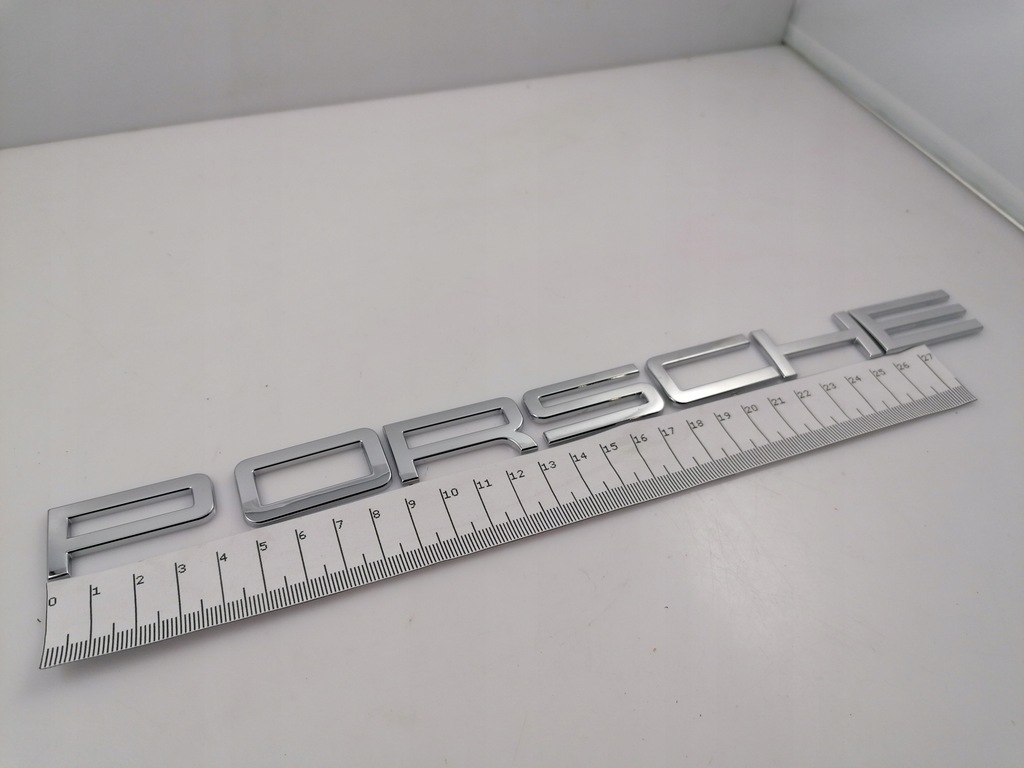 PORSCHE CAYENNE EMBLEMAT NAPIS ZNACZEK - 10463595568 - oficjalne ...