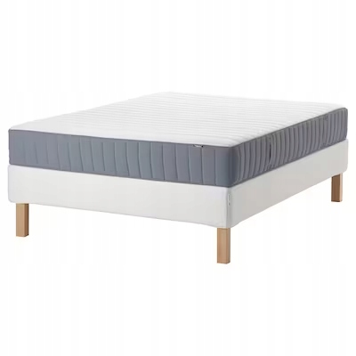 IKEA ESPEVAR VALEVAG Łóżko kontynentalne twardy