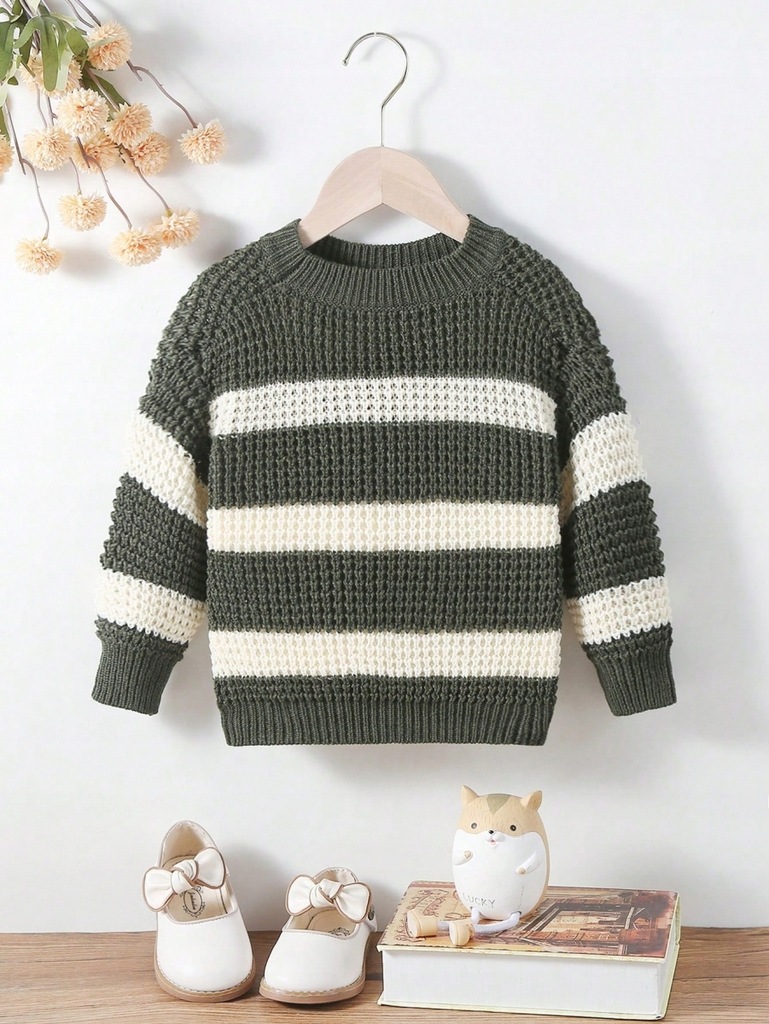 SHEIN SWETER DZIEWCZĘCY 98 524