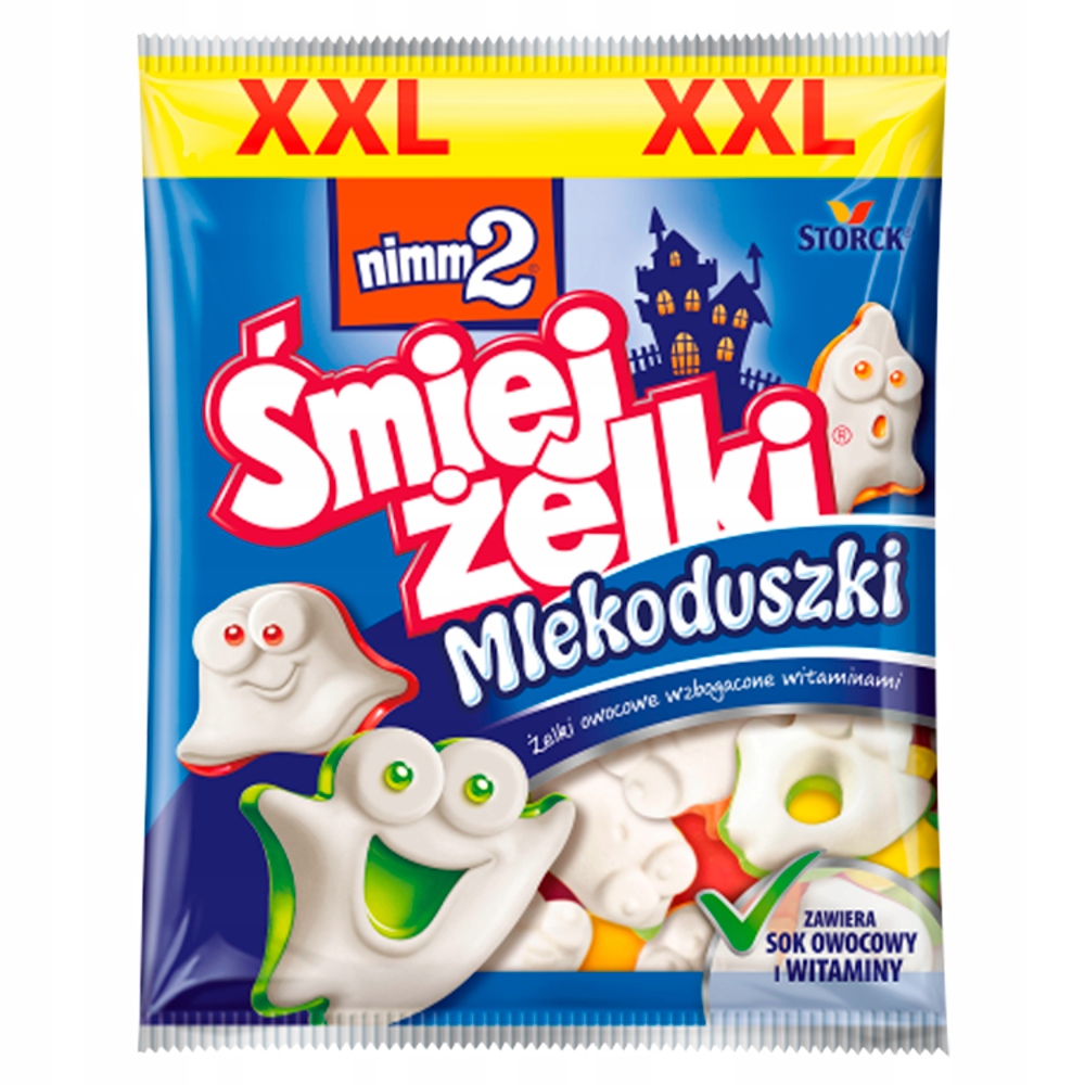 Nimm2 Śmiejżelki Mlekoduszki Żelki Owocowe Wzbogacone Witaminami 165 G