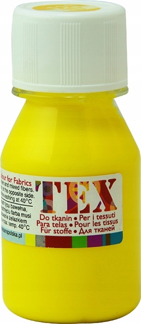 FARBA DO TKANIN RENESANS TEX 50ML 111 ŻÓŁTA CIEMNA