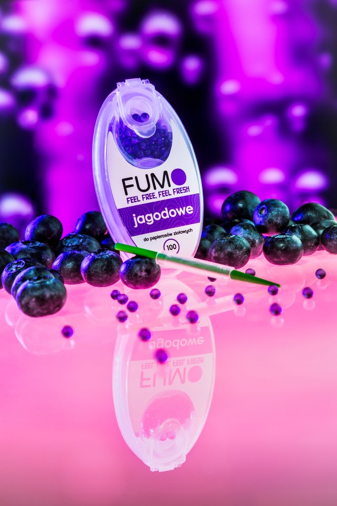 Kulki / kapsułki smakowe do papierosów FUMO JAGODA