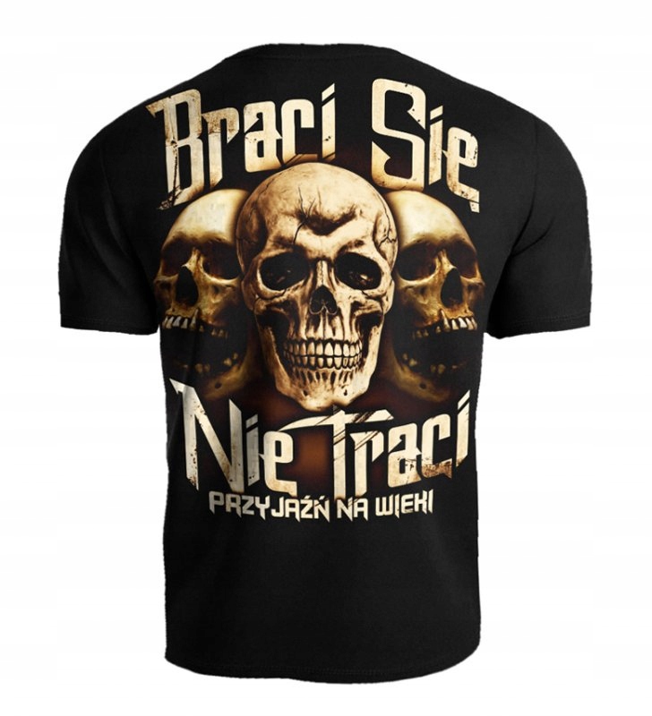 T-shirt koszulka BSNT Braci się nie traci - M