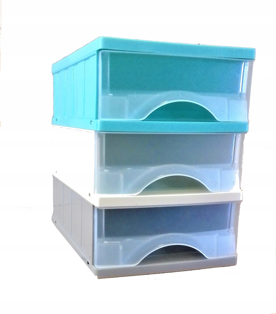 Szuflady A5 Keeeper Zestaw 3 szuflad Organizer