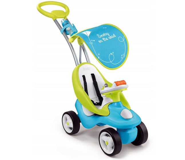 Smoby Bubble Go Wózek Jeździk z kierownicą P1 A1
