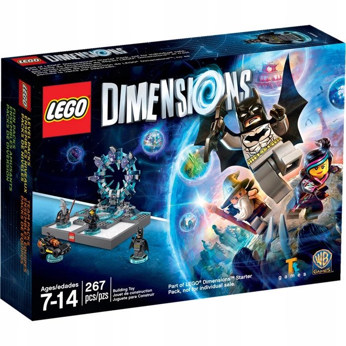 KLOCKI LEGO Dimensions 71173 BATMAN NOWE 267 ELEM. - 9352117870 ...