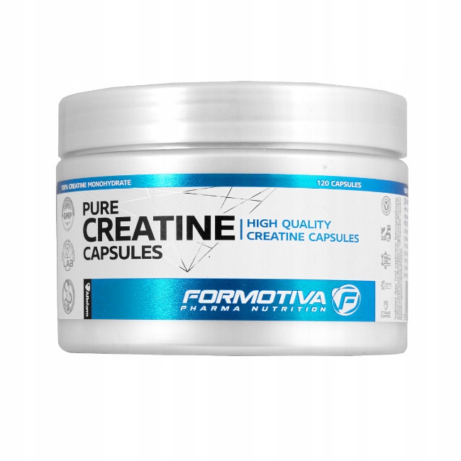 FORMOTIVA PURE CREATINE CAPSULES 120 KAPSUŁEK MONO