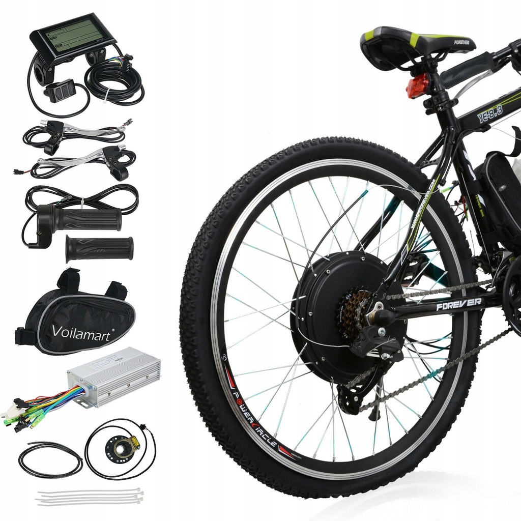 Zestaw Elektryczny Rower 1000w 26 Cali Hit 8168265738 Oficjalne Archiwum Allegro