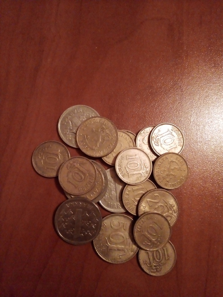 Zestaw monet Finlandia