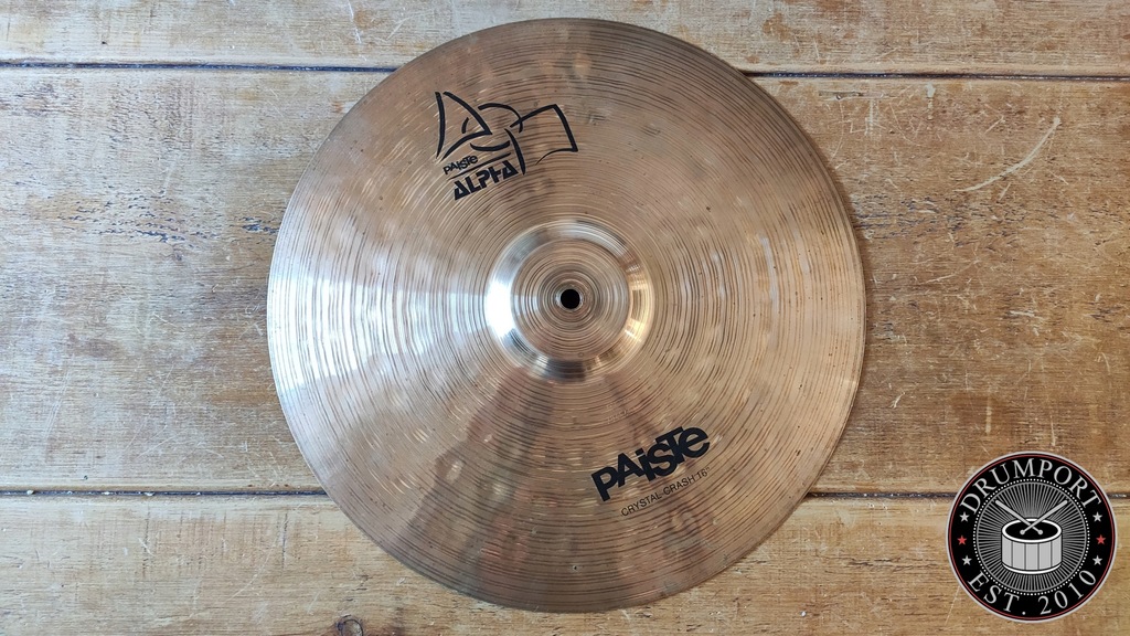 PAISTE ALPHA CRYSTAL CRASH 16" !!!