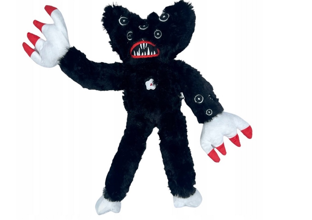 Huggy Wuggy Pluszak 40cm Mutant Czarny Maskotka