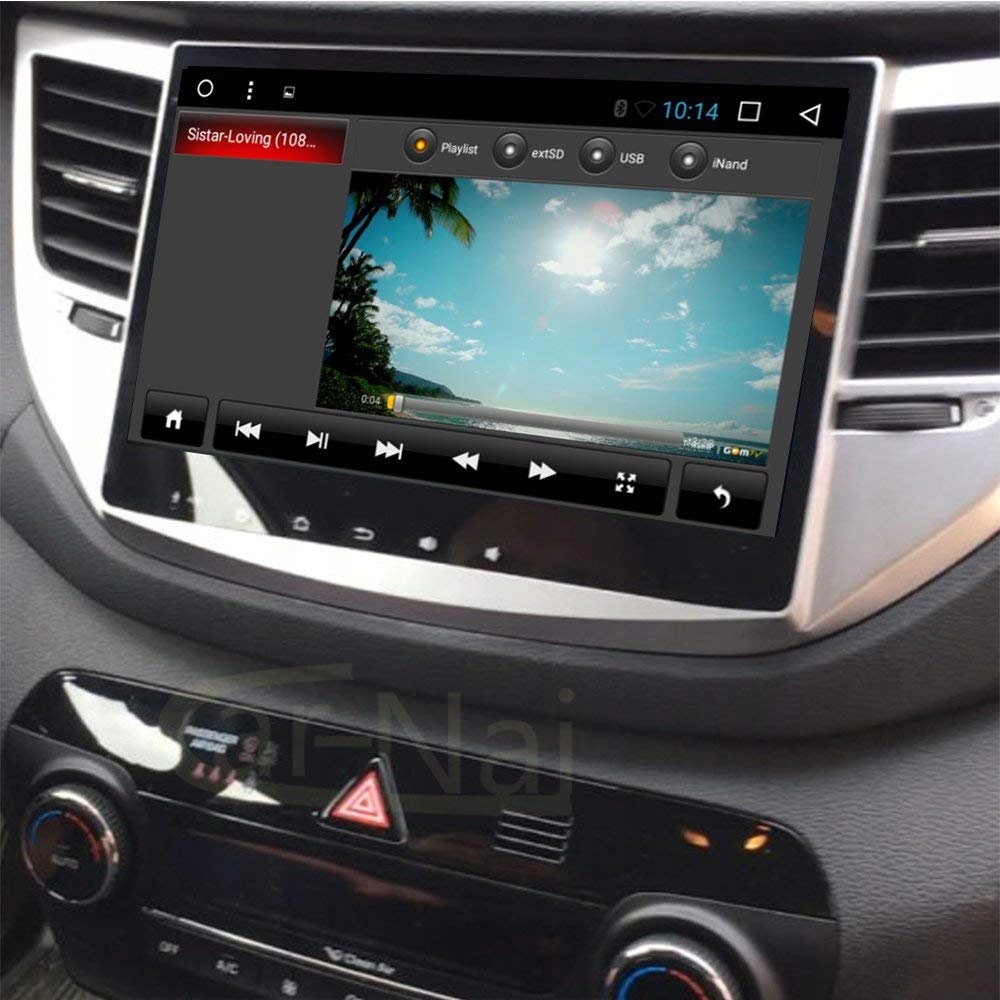 RADIO NAWIGACJA HYUNDAI TUCSON 10 CALI ANDROID+KAM