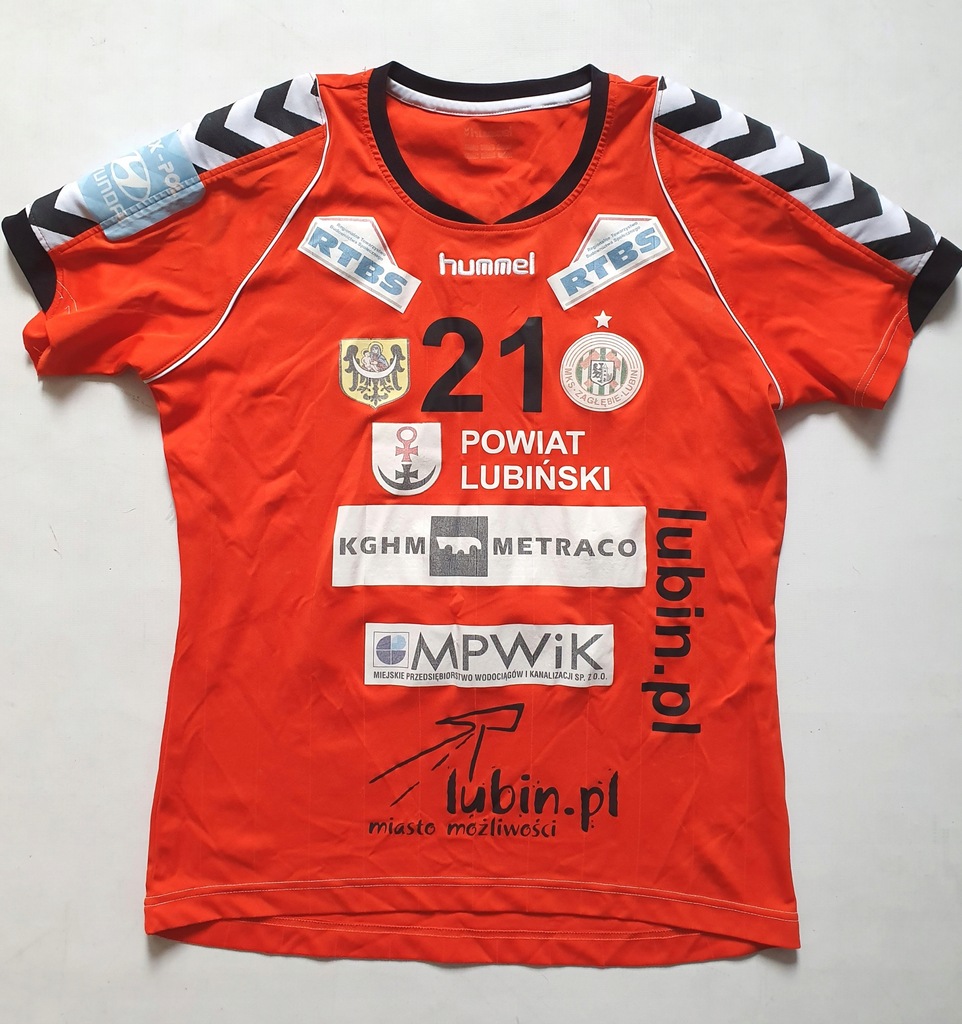 HUMMEL MKS ZAGŁĘBIE LUBIN koszulka piłka ręczna L