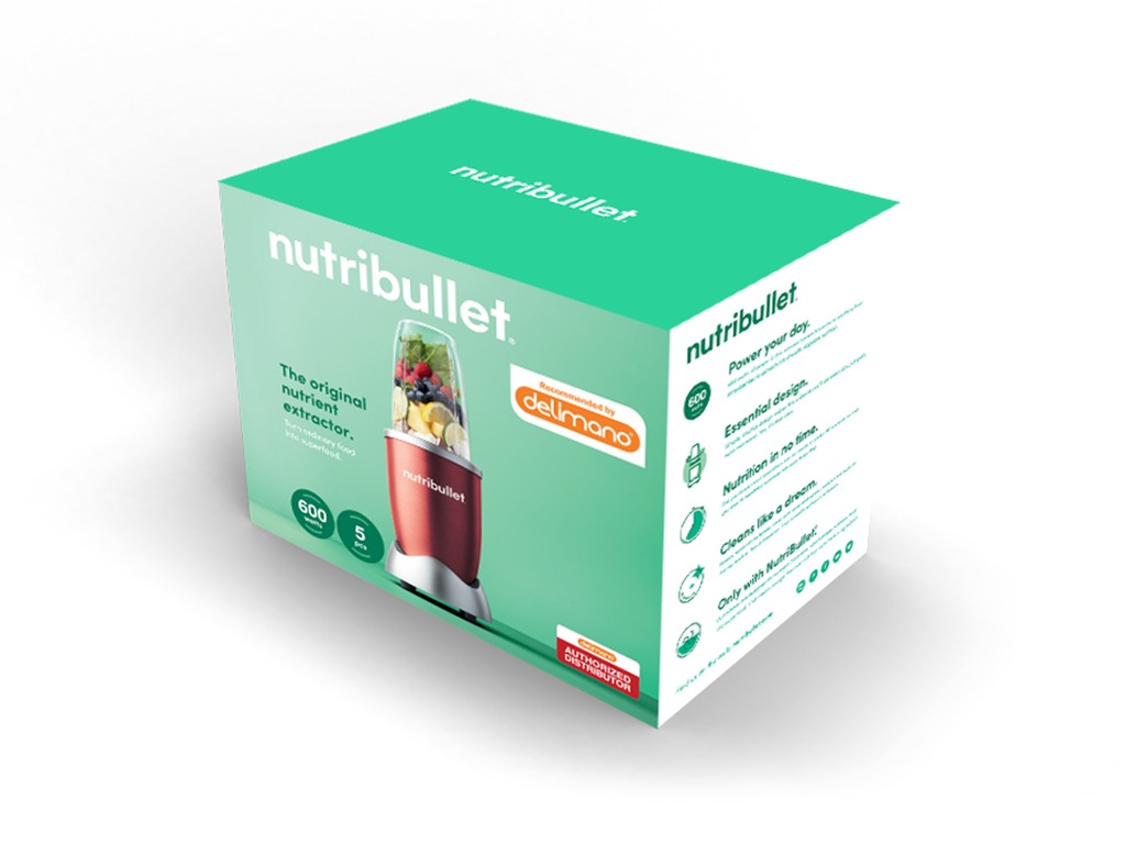 Купить NUTRIBULLET ЭКСТРАКТОР БЛЕНДЕР-МИКСЕР 600ВТ КРАСНЫЙ: отзывы, фото, характеристики в интерне-магазине Aredi.ru