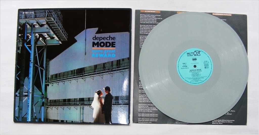 Купить Depeche Mode, Some Great Reward, LP: отзывы, фото, характеристики в интерне-магазине Aredi.ru