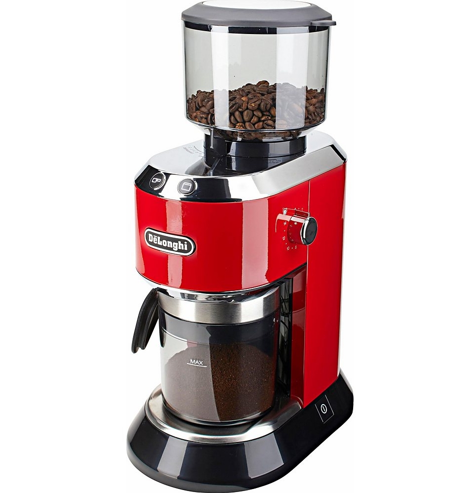 Żarnowy młynek do kawy DeLonghi DEDICA KG520.R - 8030025366 - oficjalne