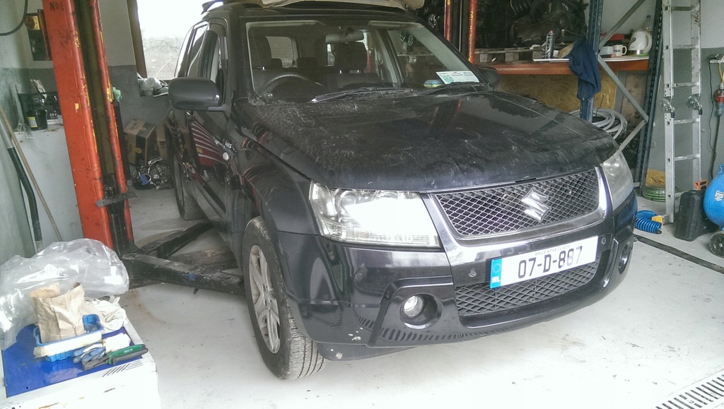 Suzuki grand vitara 2007 1,9 DDIS uszkodzony silni