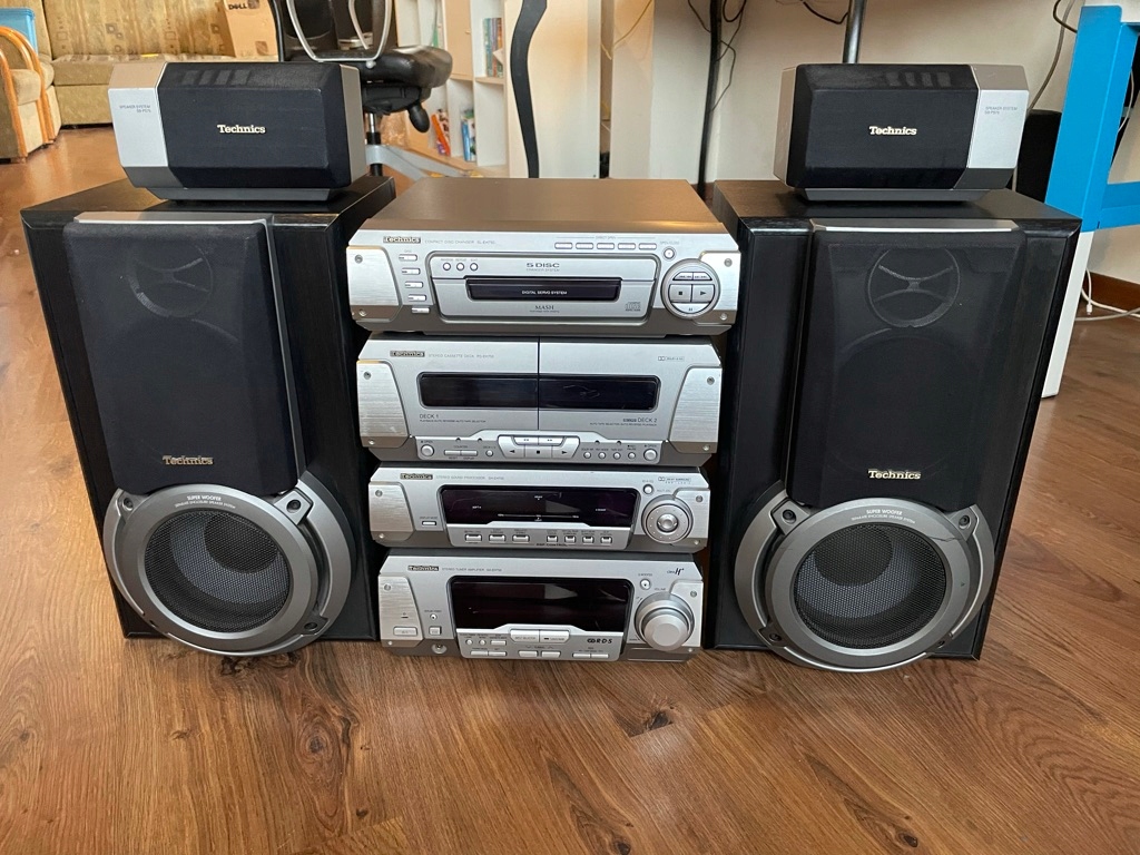 Technics SA-EH750 WIEŻA Subwoofer PRO LOGIC Pilot