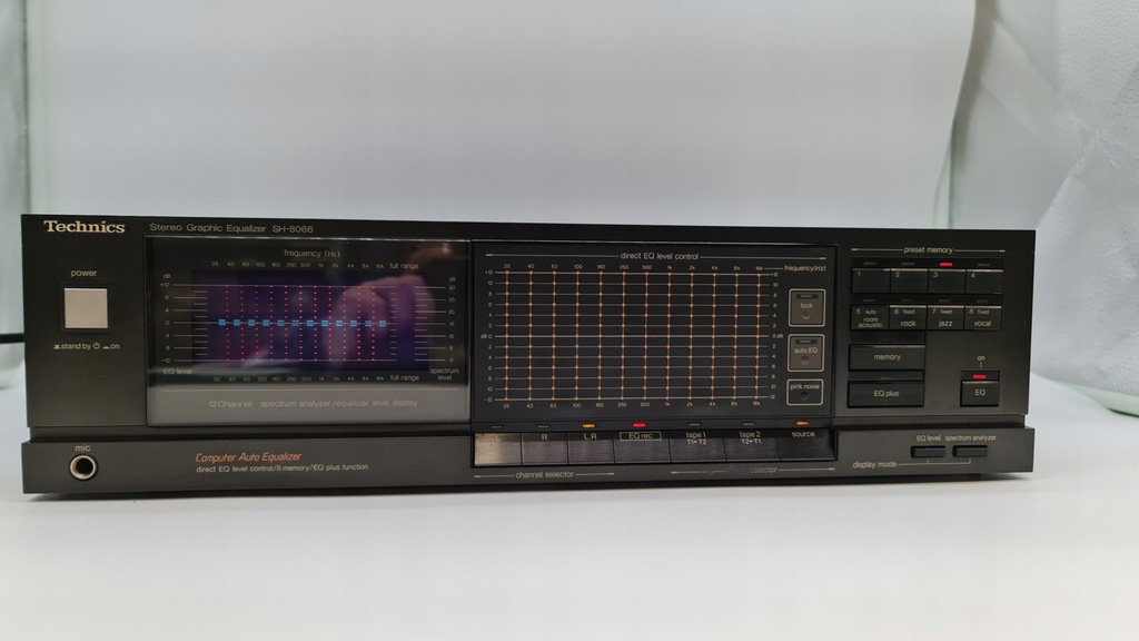 Technics SH-8066 Korektor Equalizer Sprawny Okazja