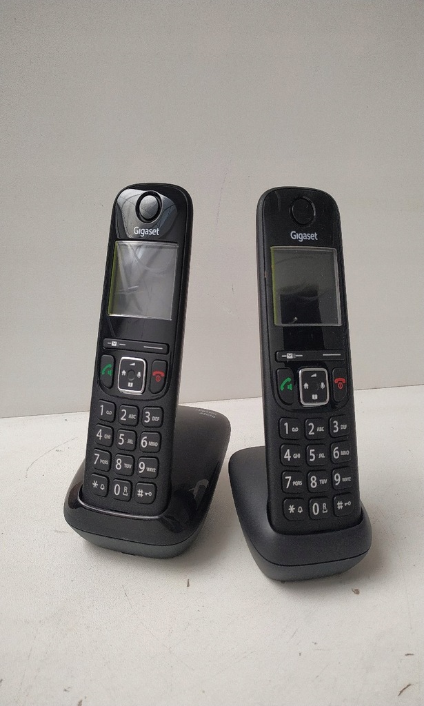 TELEFONY STACJONARNY GIGASET AS690 DUO 2 SZTUKI - 12570993501 ...