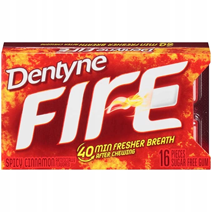 Guma Dentyne Fire Spicy Cinnamon 16 szt