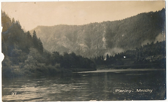 Pieniny Mnichy fotograficzna obieg 1931r