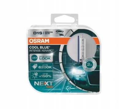 ŻARÓWKI OSRAM XENON D1S XENARC COOL BLUE INTENSE 2SZT