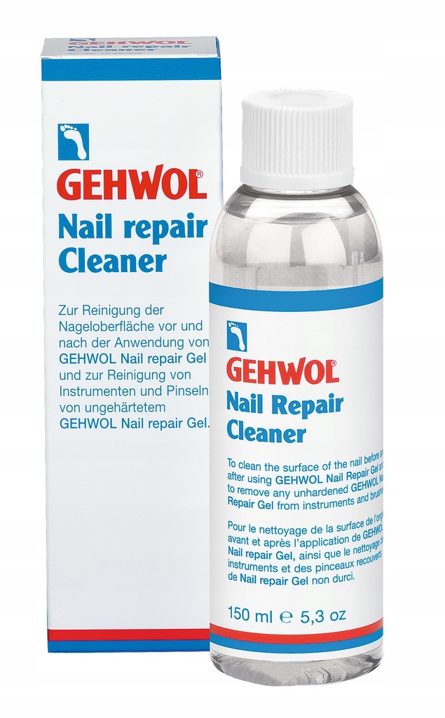 Gehwol Nail Repair Cleaner przed zabiegiem 150ml