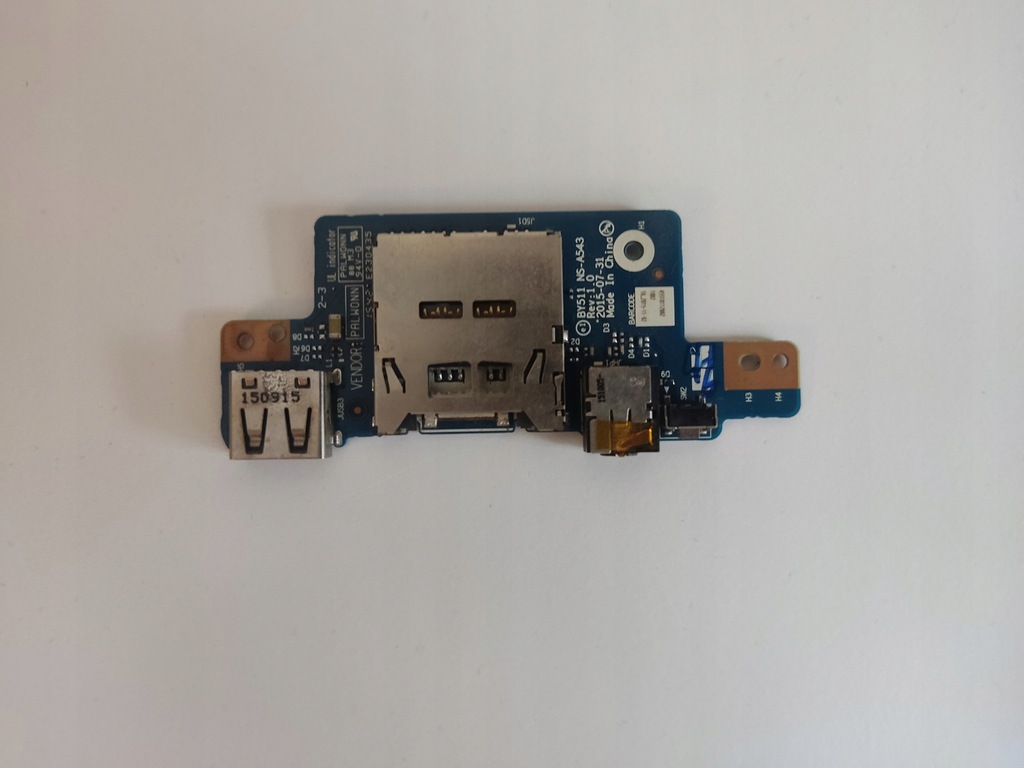 Moduł SD, audio, USB Lenovo Y700 BY511 NS-A543
